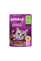 Whiskas Tastymix Kuzulu & Tavuklu & Havuçlu Yetişkin Kedi Yaş Maması  85 gr